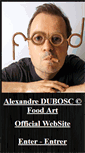 Mobile Screenshot of alexandre-dubosc.com